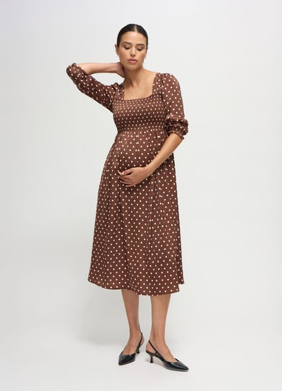 Ingrid & Isabel The Breeze Maternity Midi Dress