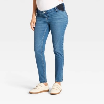 Target Under The Belly Low-Rise Skinny Maternity Jeans - Isabel Maternity by Ingrid & Isabel™ Medium Wash 16