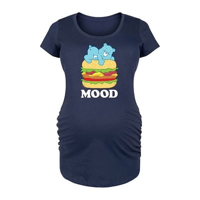 Kohl's Maternity Care Bears Mood Bedtime Bear Burger Graphic Tee