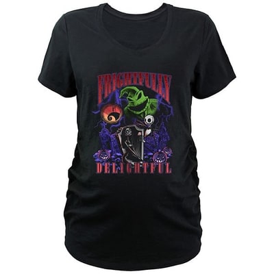 Kohl's Disney's The Nightmare Before Christmas Frightfully Delightful Maternity Graphic Tee