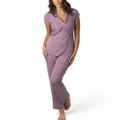 Kohl's Maternity Kindred Bravely Davy Pajama Top & Pajama Bottoms Set