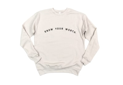 Milk & Baby Know Your Worth Sweatshirt