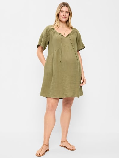 Old Navy Maternity Flutter-Sleeve Mini Dress