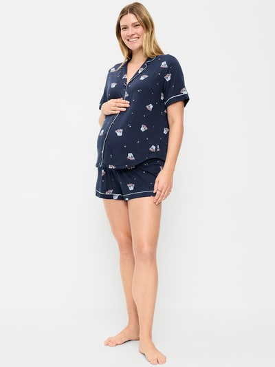 Old Navy Maternity Classic Pajama Short Set