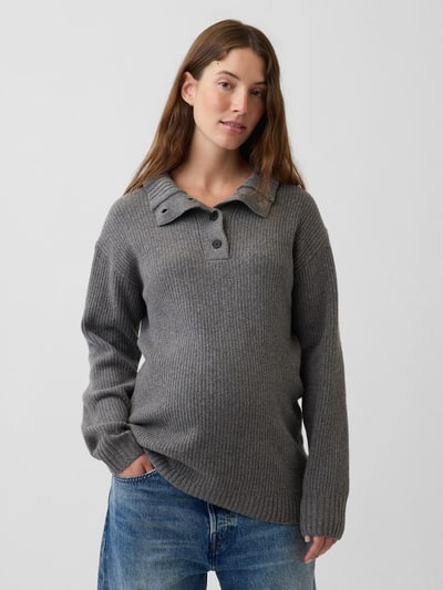 Gap Maternity CashSoft Mockneck Sweater