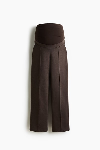 H&M MAMA Crease-Front Pants