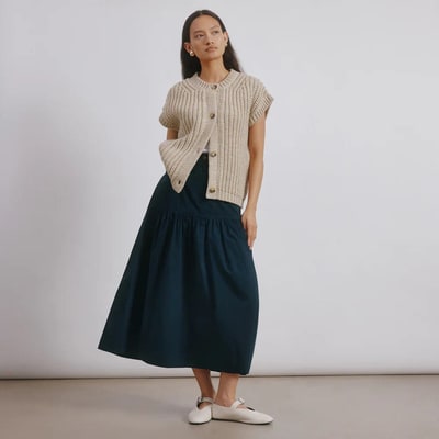 For The Creators Chunky Rib Waistcoat