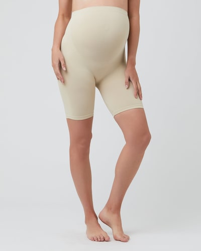 Ripe Maternity Seamless Support Shorts Natural
