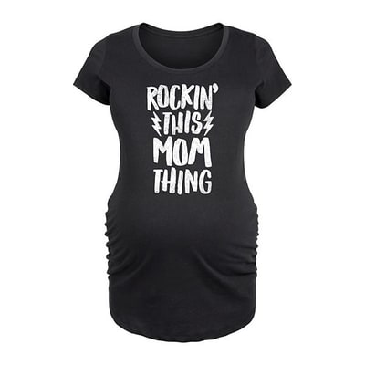 Kohl's Maternity Rockin' This Mom Thing Graphic Tee