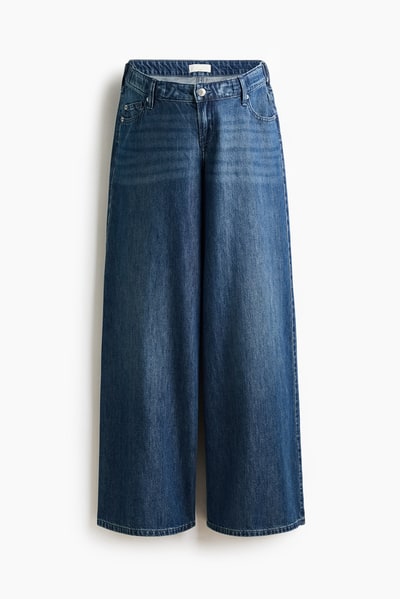 H&M MAMA Wide Low Jeans