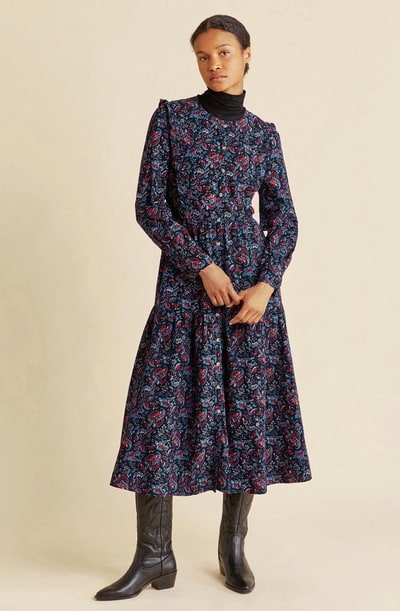 For The Creators Paisley Midi Dress