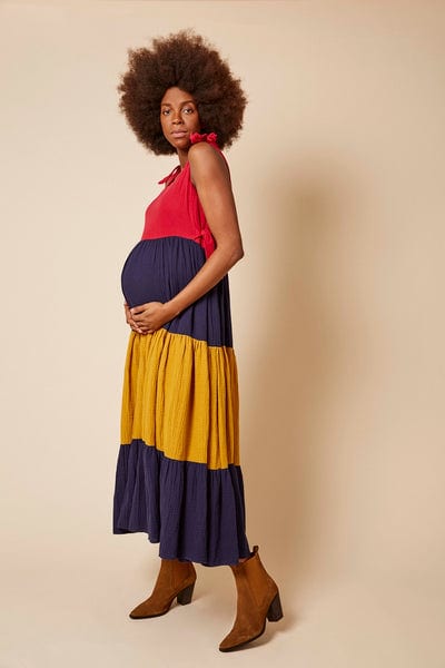 For The Creators Clem Dress in Colour Block
