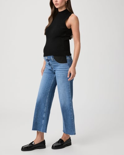 Ingrid+Isabel Paige Anessa Wide Leg Maternity Jeans