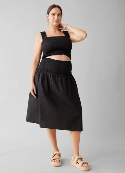 Ingrid & Isabel The Babymoon Every Day Maternity Midi Dress Set