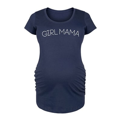 Kohl's Maternity Girl Mama Graphic Tee