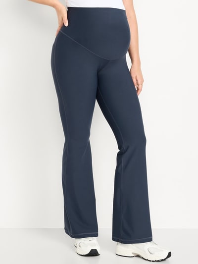 Old Navy Maternity Full-Panel PowerSoft Flare Leggings