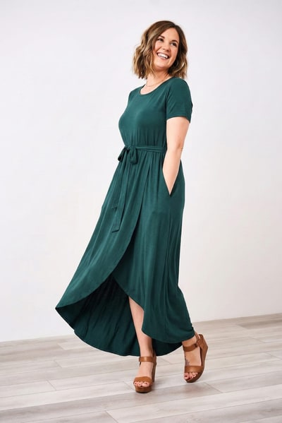 Latched Mama Latched Mama Petal Maxi Nursing Dress