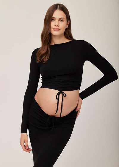 BUMPSUIT Soft Rib Long Sleeve Top