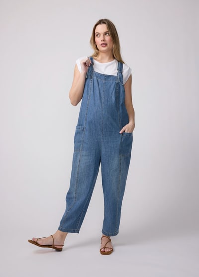 Ingrid & Isabel Everyday Denim Maternity Overall
