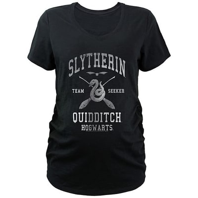 Kohl's Maternity Harry Potter Hogwarts Slytherin Quidditch Team Seaker Graphic Tee