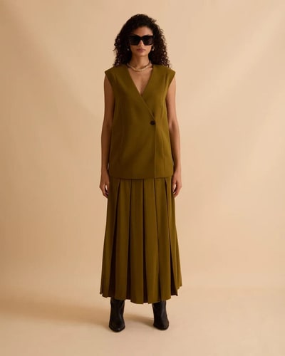 For The Creators Longline Waistcoat