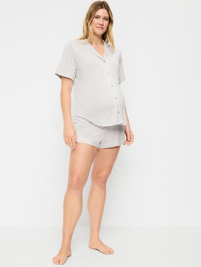 Old Navy Maternity Classic Pajama Short Set