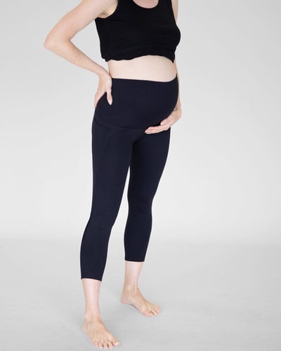 Angel Maternity Maternity Workout Tight 3/4 Length Legging