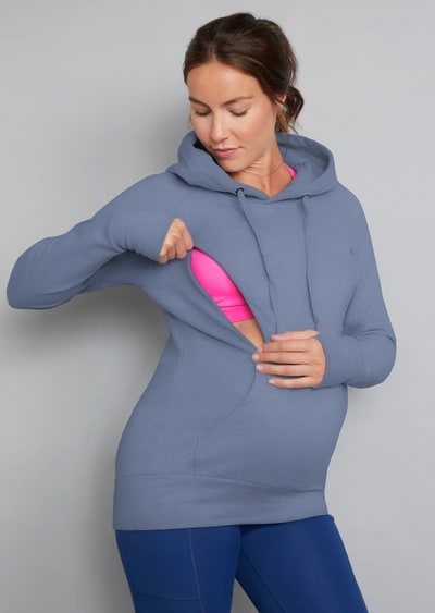 For The Creators Breastfeeding & Maternity Hoodie - Dusk