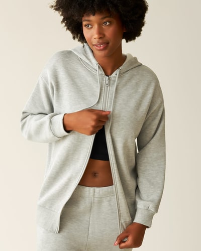 Kindred Bravely Cloud Fleece Oversized Hoodie | Grey Heather