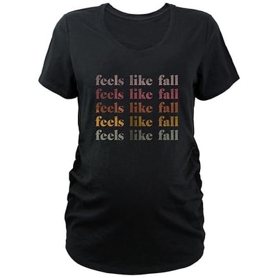 Kohl's Maternity Feels Like Fall Graphic Tee