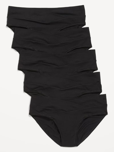 Old Navy Maternity 5-Pack Soft-Knit Low-Rise Bikini Underwear