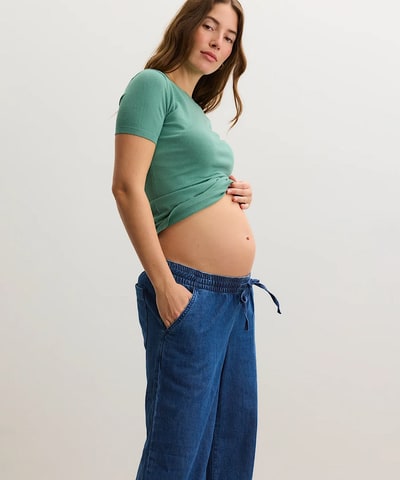 Bump City HATCH: The Softculpt Knit Tee (Juniper)