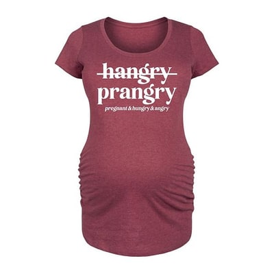 Kohl's Maternity Prangry Graphic Tee