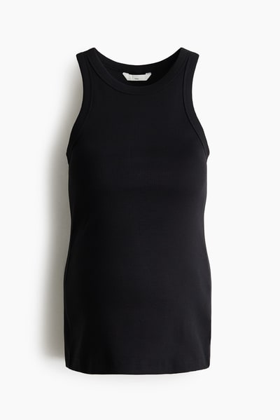 H&M MAMA Ribbed Tank Top