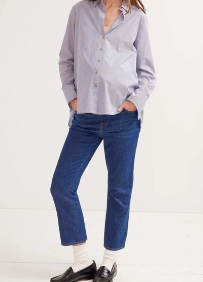 HATCH The Straight Leg Maternity Jean