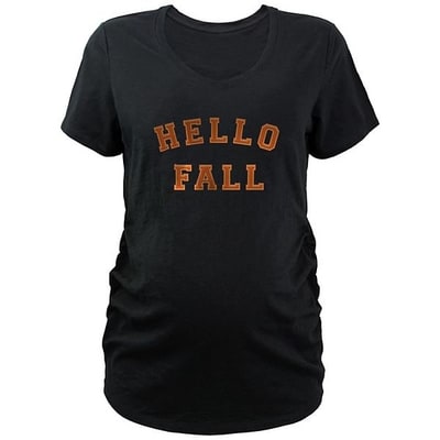 Kohl's Maternity Hello Fall Graphic Tee