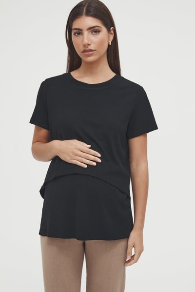 Legoe Heritage Avenue Nursing Tee (Black) - FINAL SALE