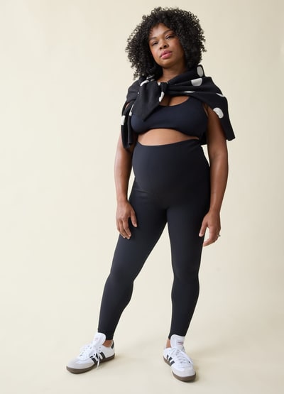 Ingrid+Isabel The Luxe Rib Maternity + Postpartum Legging