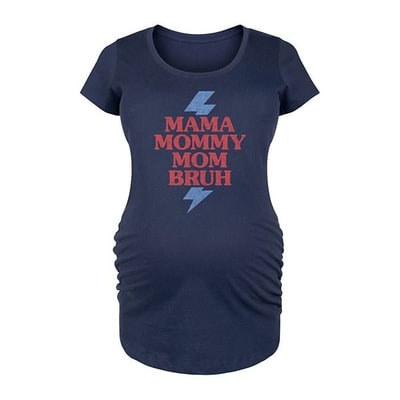 Kohl's Maternity Mama Mommy Mom Bruh Graphic Tee