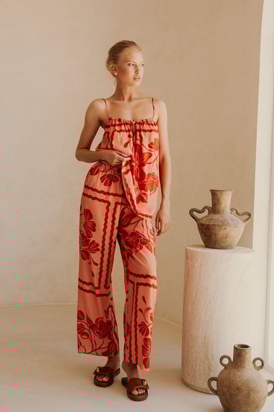 SABO Alani Pants - Fiore Postcards