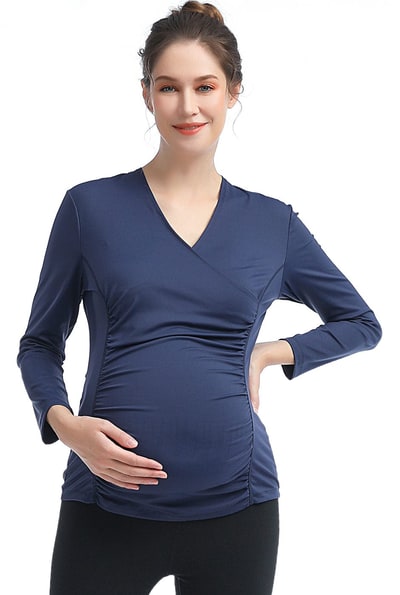 Kimi + Kai Kimi + Kai Maternity Essential Nursing Active Top