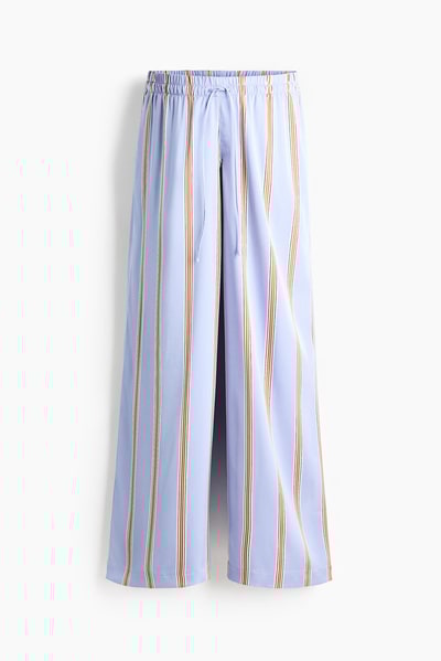 H&M MAMA Wide-Leg Drawstring Pants
