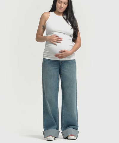 Bump City The Tall Cuff Wide Jean