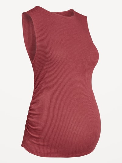Old Navy Maternity Sleeveless High-Neck Rib Top