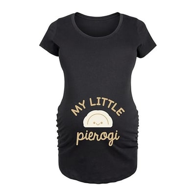 Kohl's Maternity My Little Pierogi Graphic Tee