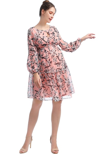 Kimi + Kai Kimi + Kai Maternity "Rosie" Babydoll Dress