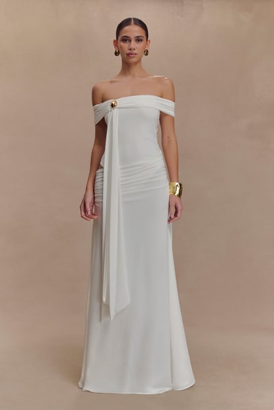 MESHKI Oliver Slinky Maxi Dress