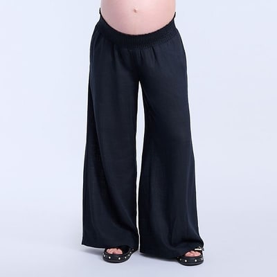 Kohl's Maternity Motherhood® Smocked Waist Wide Pants