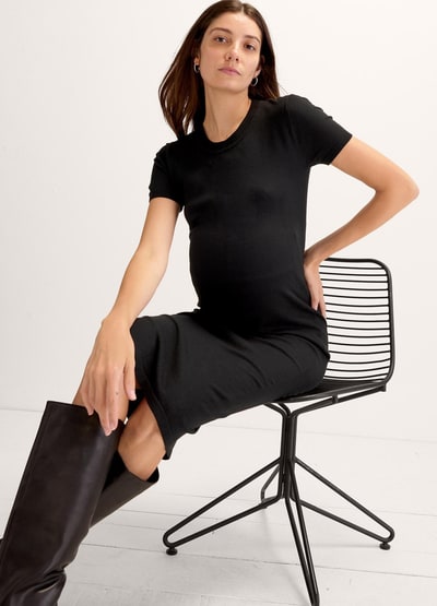 HATCH The Softsculpt Knit Eliza Dress