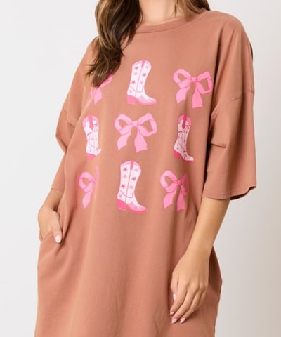 Bump City The Ribbon & Boots Shirt
